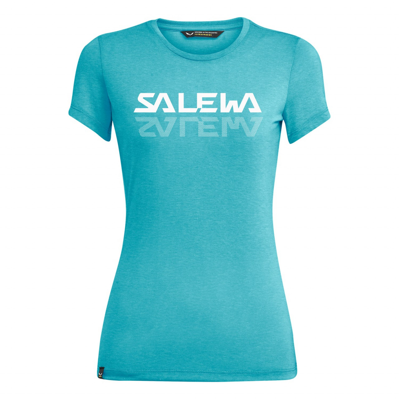 Camisetas Mujer Chile - Salewa Graphic Dri-Release® - Azules - TELP-02634